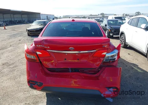 2018 Nissan Sentra Sv z USA, uszkodzony, nr VIN 3N1AB7AP9JL662881